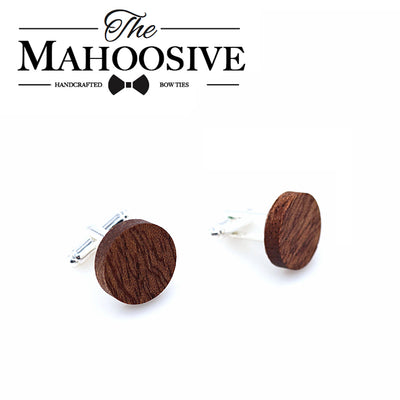 Sapele Wooden Cufflinks