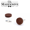 Sapele Wooden Cufflinks