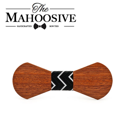 Sapele Wooden bow ties S111-S116