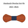 Sapele Wooden bow ties S111-S116