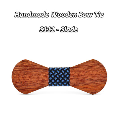 Sapele Wooden bow ties S111-S116