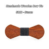 Sapele Wooden bow ties S111-S116