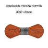 Sapele Wooden bow ties S111-S116