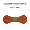 Sapele Wooden bow ties S111-S116