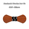 Sapele Wooden bow ties S111-S116