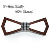 Mahoosive Wooden bow ties