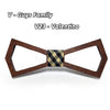 Mahoosive Wooden bow ties