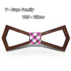 Mahoosive Wooden bow ties