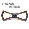 Mahoosive Wooden bow ties