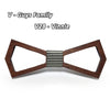 Mahoosive Wooden bow ties