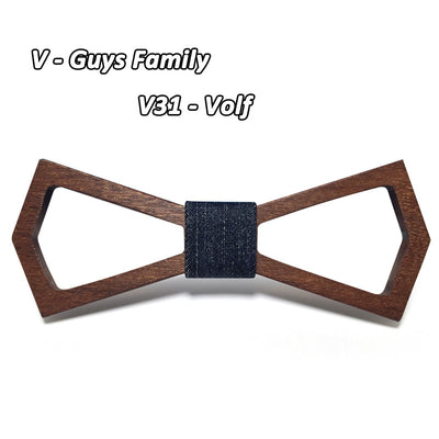 Mahoosive Wooden bow ties
