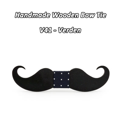 Musatche Wooden Bow Ties