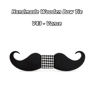 Musatche Wooden Bow Ties