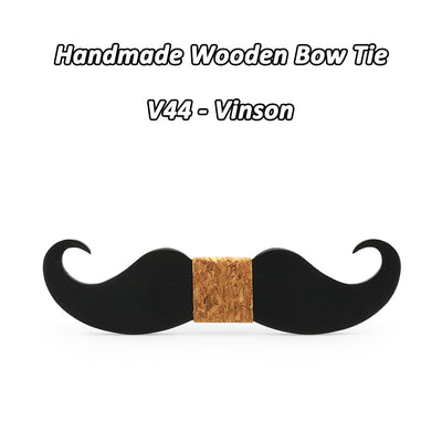 Musatche Wooden Bow Ties