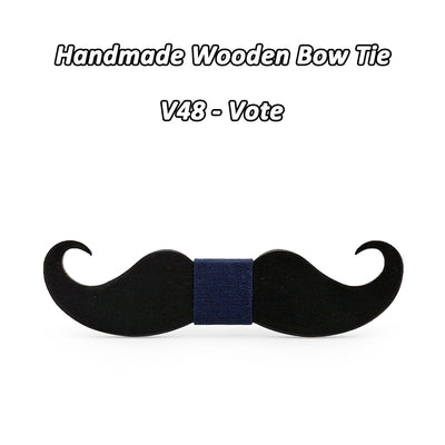 Musatche Wooden Bow Ties
