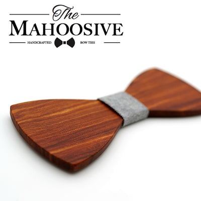 Rosewood Wooden Bow Tie
