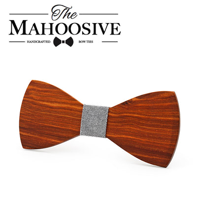 Rosewood Wooden Bow Tie