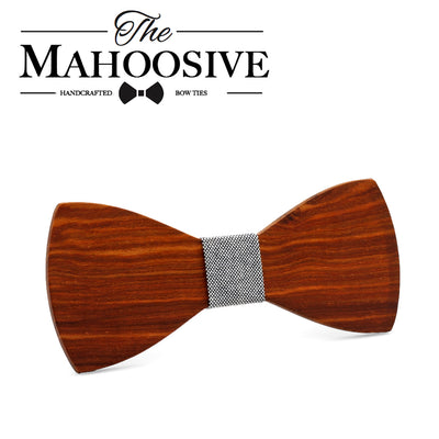 Rosewood Wooden Bow Tie