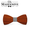 Rosewood Wooden Bow Tie