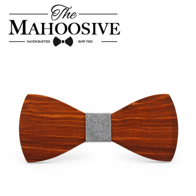 Rosewood Wooden Bow Tie