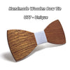 Mahoosive Wood Bow Tie Gravatas Corbatas