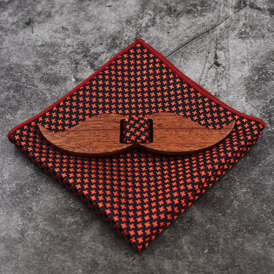 Mens Fashion Necktie Casual Wood bow tie