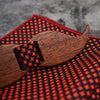Mens Fashion Necktie Casual Wood bow tie