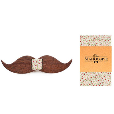 Mens Fashion Necktie Casual Wood bow tie