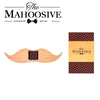 Wood Beard Mustache Bow Tie Design