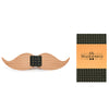 Wood Beard Mustache Bow Tie Design