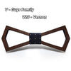 Mahoosive Wooden bow ties